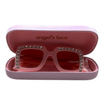 Angel'S Face Occhiali Da Sole Tinta Unita con Strass per Bambina OCHAN ROSA ANGEL'S FACE 