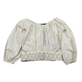 Fun & Fun Camicia Manica Lunga Tinta Unita per Bambina FJSH01269 PANNA FUN & FUN 