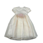 Childrenfashionatelier Abito Cerimonia Tinta Unita Mezza Manica per Bambina 2100 ROSA CHILDRENFASHIONATELIER 