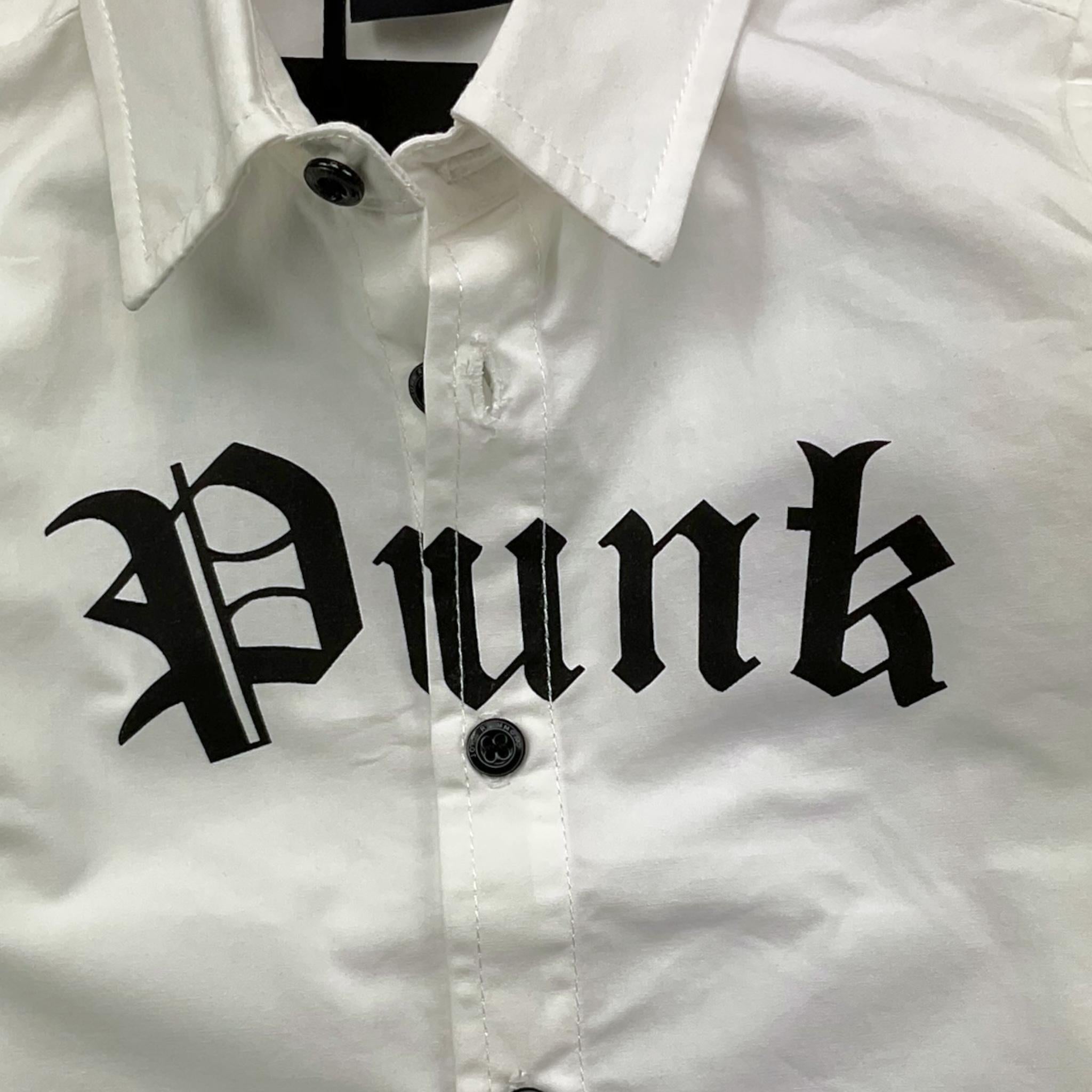 JOHN RICHMOND camicia tinta unita con stampa Bianco per Neonato RIA25102CA BIANCO JOHN RICHMOND 