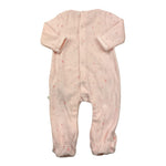 YATSI BABY tutina tinta unita con stampa glitter Rosa per Neonata 24200340 ROSA YATSI BABY 