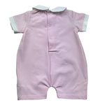 Le Bebe Pagliaccetto Mezza Manica Tinta Unita per Neonata LBG6299 ROSA LE BEBE 