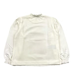 MAYORAL shirt girocollo tinta unita con stampa in contrasto Bianco per Neonata 2045N BIANCO MAYORAL 