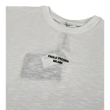 Paolo Pecora T-Shirt Girocollo Tinta Unita per Bambino PP3367 BIANCO PAOLO PECORA 