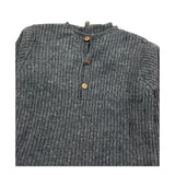 WEDOBLE pagliaccetto manica lunga tinta unita Grigio per Neonato I2404305 GRIGIO WEDOBLE 