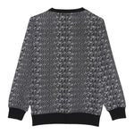 John Richmond Felpa Chiusa Girocollo Tinta Unita con Loghi per Bambino RBP25051FE NERO JOHN RICHMOND 