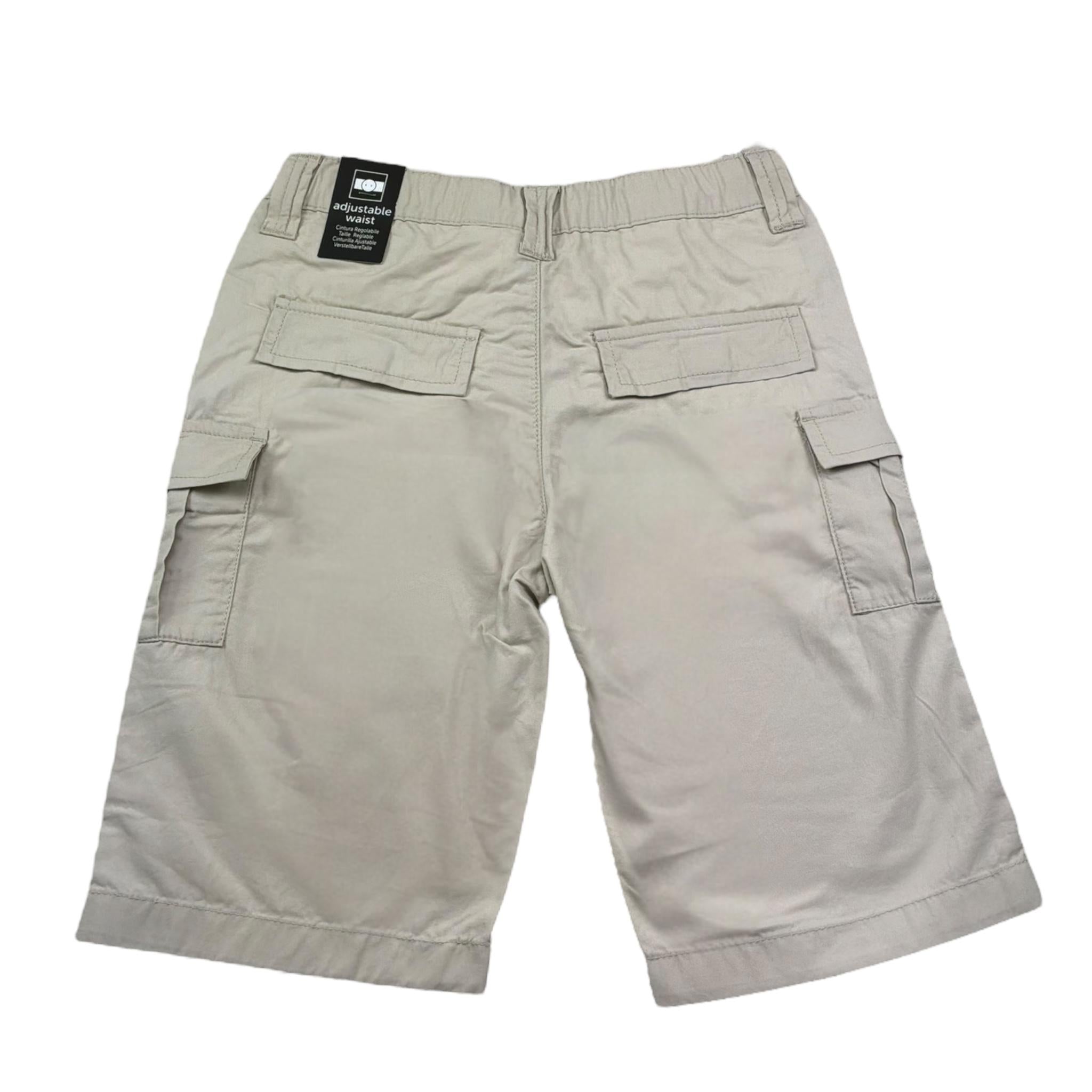 Sarabanda Bermuda Tinta Unita con Girovita Regolabile per Bambino 08143 BEIGE SARABANDA 