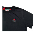 Golfeur Tshirt Girocollo tinta unita con Logo Nero per Bambino S5GKJBTH002 NERO GOLFEUR 