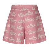Marc Ellis Short tinta unita con Logo Rosa per Bambina JMJSO01160 ROSA MARC ELLIS 