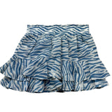 Saint Barth Gonna Fantasia Zebrata con Elastico In Vita per Bambina EIVISSA BIANCO SAINT BARTH 