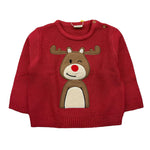 LOSAN maglia gircoll tinta unita con stampa Rosso per Bambino LBBAP0202 ROSSO LOSAN 