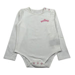 John Richmond Body Manica Lunga tinta unita con Logo Panna per Neonata RIA23096VEN PANNA JOHN RICHMOND 