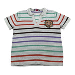 Just Cavalli Polo Mezza Manica Fantasia A Righe per Bambina JGP26070PO PANNA JUST CAVALLI 