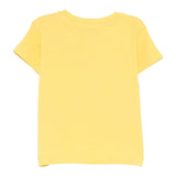 Trussardi T-Shirt Tinta Unita con Stampa per Neonato TIP25020TSX GIALLO TRUSSARDI 