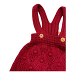 WEDOBLE pagliaccetto tinta unita cn bretelle Rosso per Neonata I2410305 ROSSO WEDOBLE 