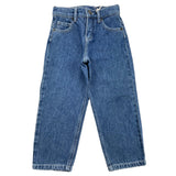 DOU DOU jeans tinta unita con girovita regolabile  Blu per Bambino DV6P60 BLU DOU DOU 