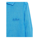 Saint Barth Camicia Manica Lunga Tinta Unita per Bambino AGN00010 TIFFANY SAINT BARTH 