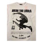 LOSAN shirt girocollo tinta unita con stampa in contrasto Bianco per Bambino 51030798041259 BIANCO LOSAN 