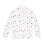 GUESS camicia tinta unita con stampa Bianco per Bambino N3RH07WBHQ0 BIANCO GUESS 