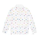 GUESS camicia tinta unita con stampa Bianco per Bambino N3RH07WBHQ0 BIANCO GUESS 