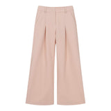 Fun & Fun Pantalone Modello A Palazzo Tinta Unita per Bambina FNCJPT00980 ROSA FUN & FUN 