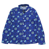 Daniele Alessandrini Camicia Tinta Unita con Fantasia Blu per Bambino