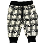 JOHN RICHMOND pantalone stampa fantasia Bianco/nero per Neonato RIA25105PA BIANO/NERO JOHN RICHMOND 