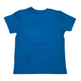 Diesel T-Shirt Girocollo Tinta Unita Con Stampa Logo Blu Per Neonato