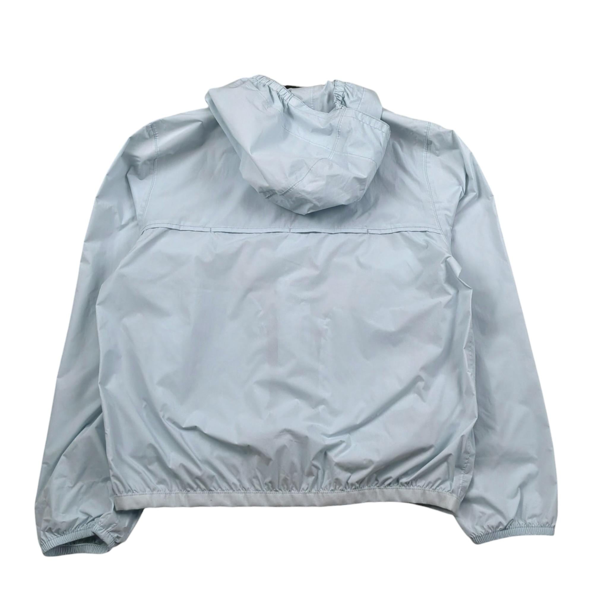 K-Way Giubbino Tinta Unita con Cappuccio per Bambino K61336WOXXXX AZZURRO K-WAY 