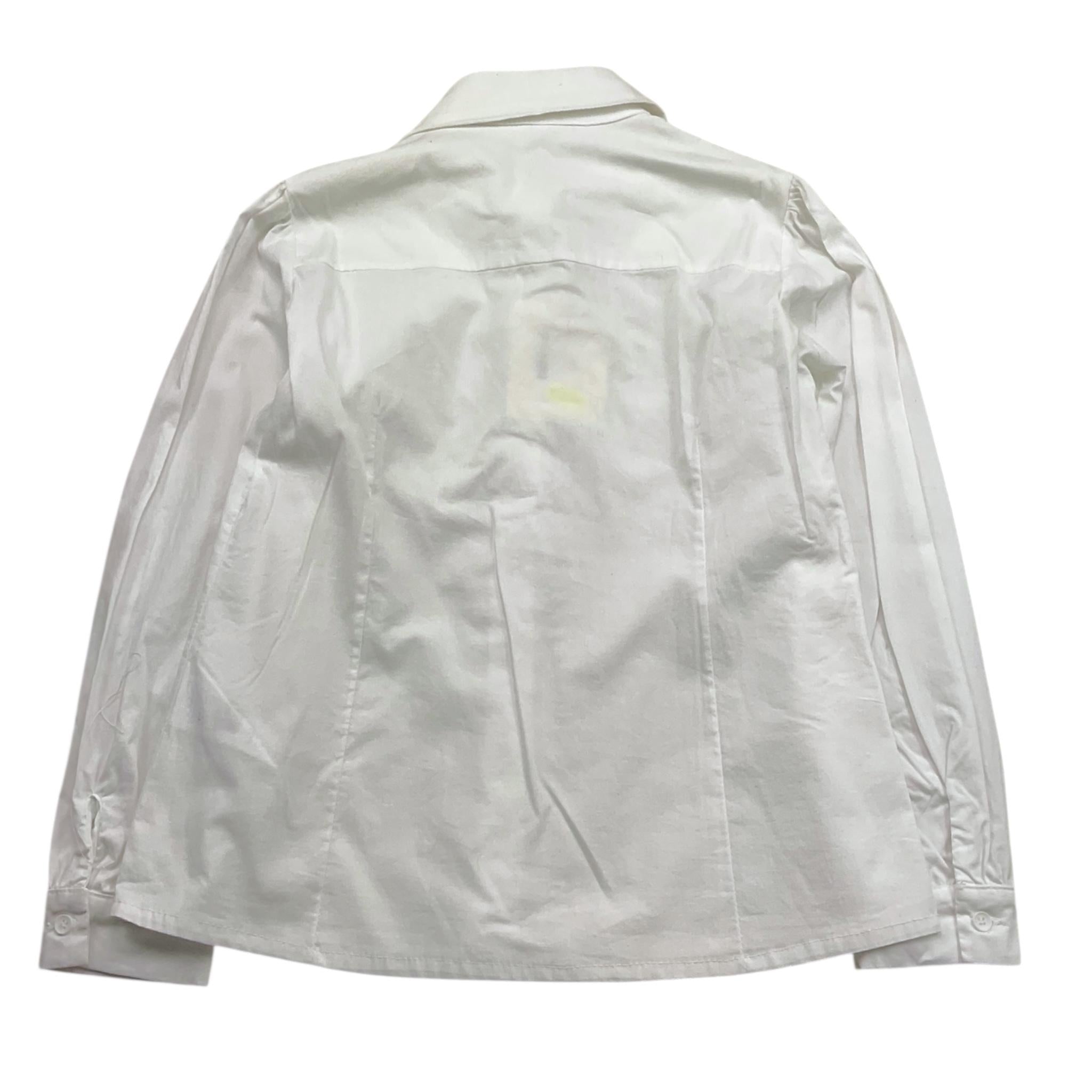 FUN & FUN camicia tinta unita con bottoni brillantinati Bianco per Bambina FCJSH12991 BIANCO FUN & FUN 