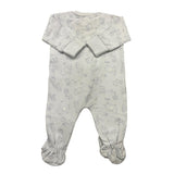 LOSAN tutina manica lunga tinta unita con zip e stampe Azzurro per Neonato 51029631627003 AZZURRO LOSAN 