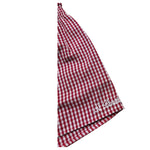 Saint Barth Short Fantasia Quadretti con Elastico In Vita per Bambina MEAVE ROSSO SAINT BARTH 