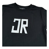 John Richmond T-Shirt Girocollo Tinta Unita con Logo per Bambino RBP26004TS NERO JOHN RICHMOND 