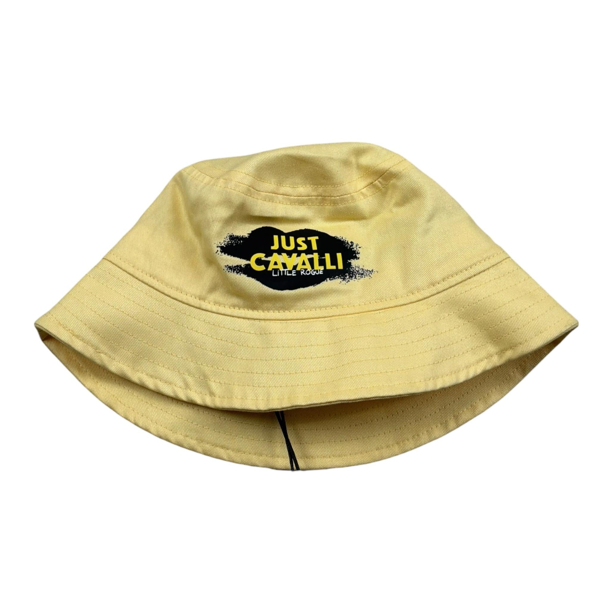 Just Cavalli Cappello Modello Pescatore Tinta Unita per Bambino JGP26035HAJ GIALLO JUST CAVALLI 