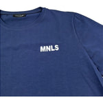 Monnalisa T-Shirt Girocollo Tinta Unita con Stampa per Bambino MNSTHO BLU MONNALISA 