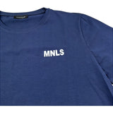 Monnalisa T-Shirt Girocollo Tinta Unita con Stampa per Bambino MNSTHO BLU MONNALISA 