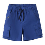 Sarabanda Bermuda Tinta Unita con Elastico In Vita per Neonato 0B124 BLU SARABANDA 