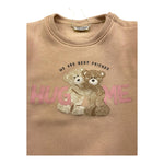 LOSAN felpa chiusa girocollo tinta unita Rosa per Bambina 51032434001012 ROSA LOSAN 