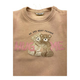 LOSAN felpa chiusa girocollo tinta unita Rosa per Bambina 51032434001012 ROSA LOSAN 