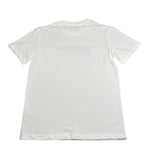 Jeckerson T-Shirt Girocollo Tinta Unita con Stampa per Bambino 147JMJS25 BIANCO JECKERSON 