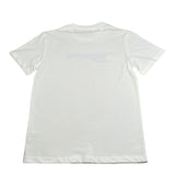 Jeckerson T-Shirt Girocollo Tinta Unita con Stampa per Bambino 147JMJS25 BIANCO JECKERSON 