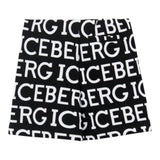 Iceberg Bermuda In Felpa Stampe Logo Nero Per Neonato