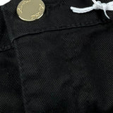 Lu Lu By Miss Grant Gonna Tinta Unita con Elastico In Vita per Bambina LL3562X NERO LU LU BY MISS GRANT 