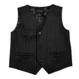 John Richmond Gilet Tinta Unita con Bottoni per Bambino RBP26079GT NERO JOHN RICHMOND 
