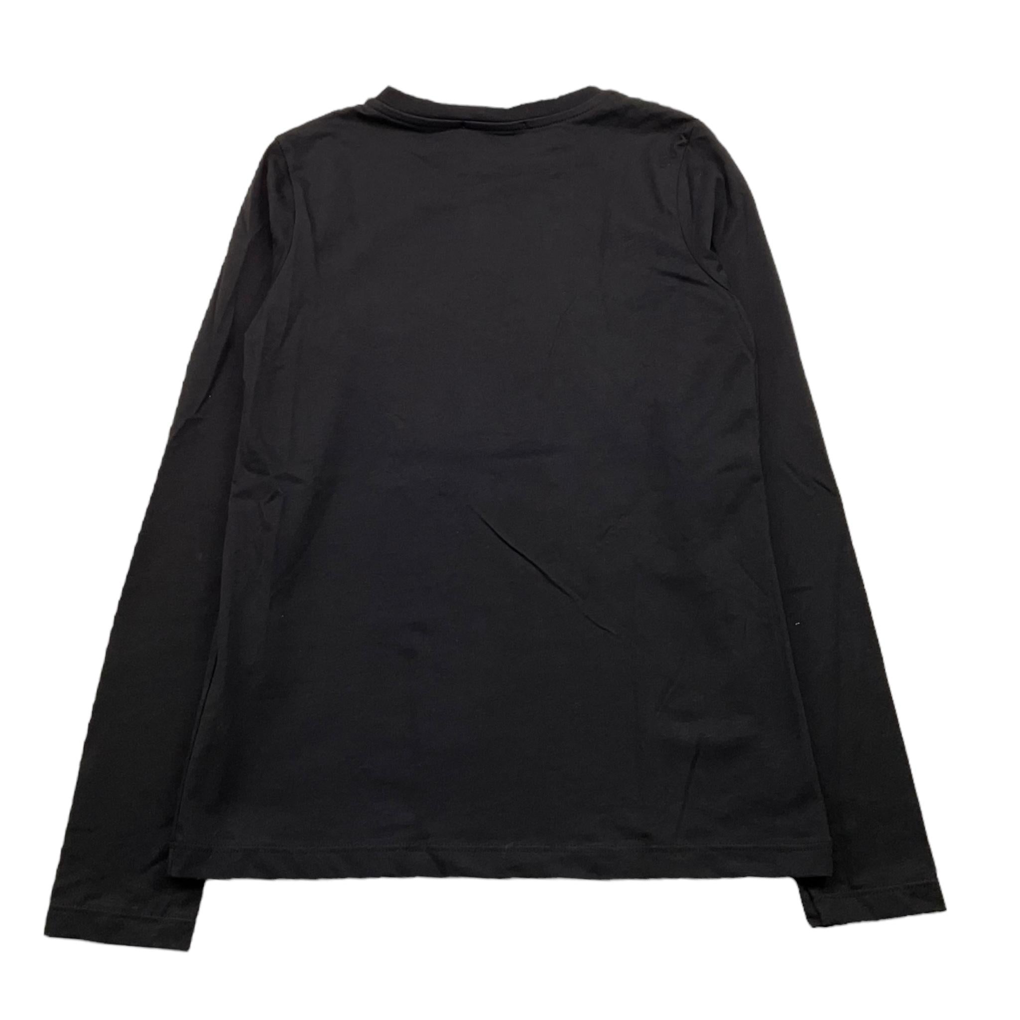 ANIYE BY GIRL shirt girocollo tinta unita con stampa Nero per Bambina 032329 NERO ANIYE BY GIRL 