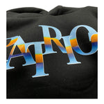 PATRIOT felpa tinta unita con cappuccio e stampa Nero per Bambino FE0036 NERO PATRIOT 