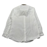 Manuel Ritz Camicia Manica Unga Tinta Unita per Bambino MR2284 BIANCO MANUEL RITZ 