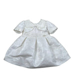 Baby A. Abito Cerimnia Tinta Unita con Fiocco per Neonata H2216N BIANCO BABY A. 