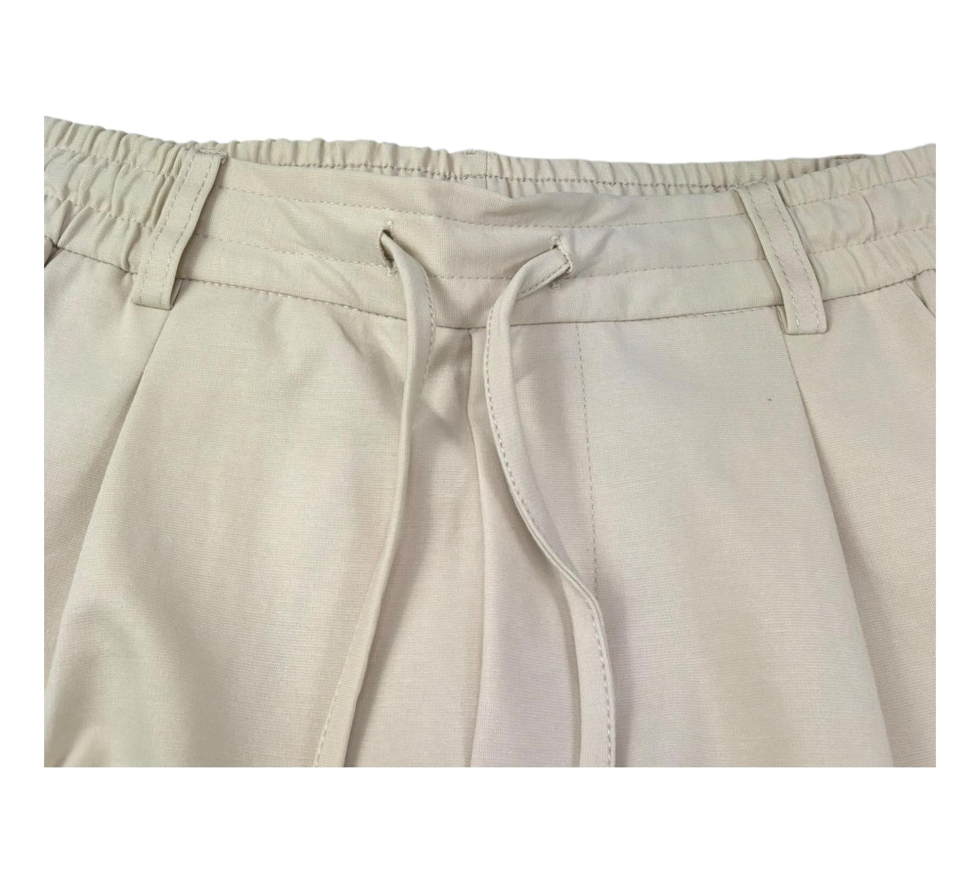 Paolo Pecora Pantalone Tinta Unita con Elastico In Vita per Bambino PP4244 SABBIA PAOLO PECORA 