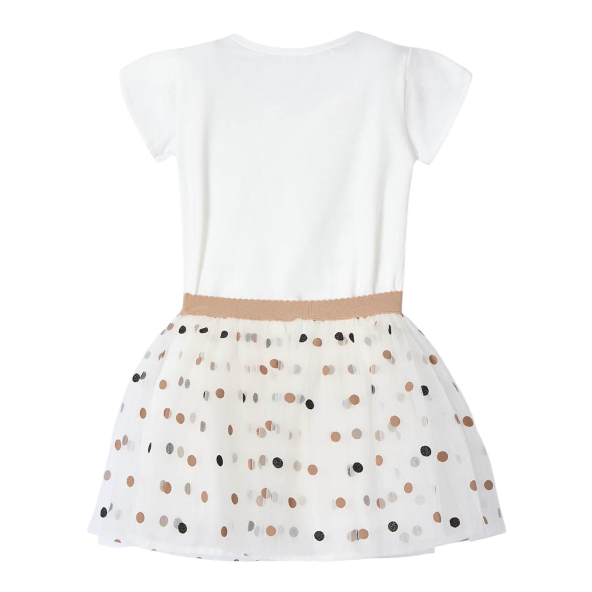 Mayoral Completo 2 Pezzi T-Shit-Gonna Bicolore Bianco per Bambina 3946X BIANCO MAYORAL 